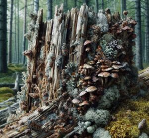 Dead Wood: A Carbon Storehouse
