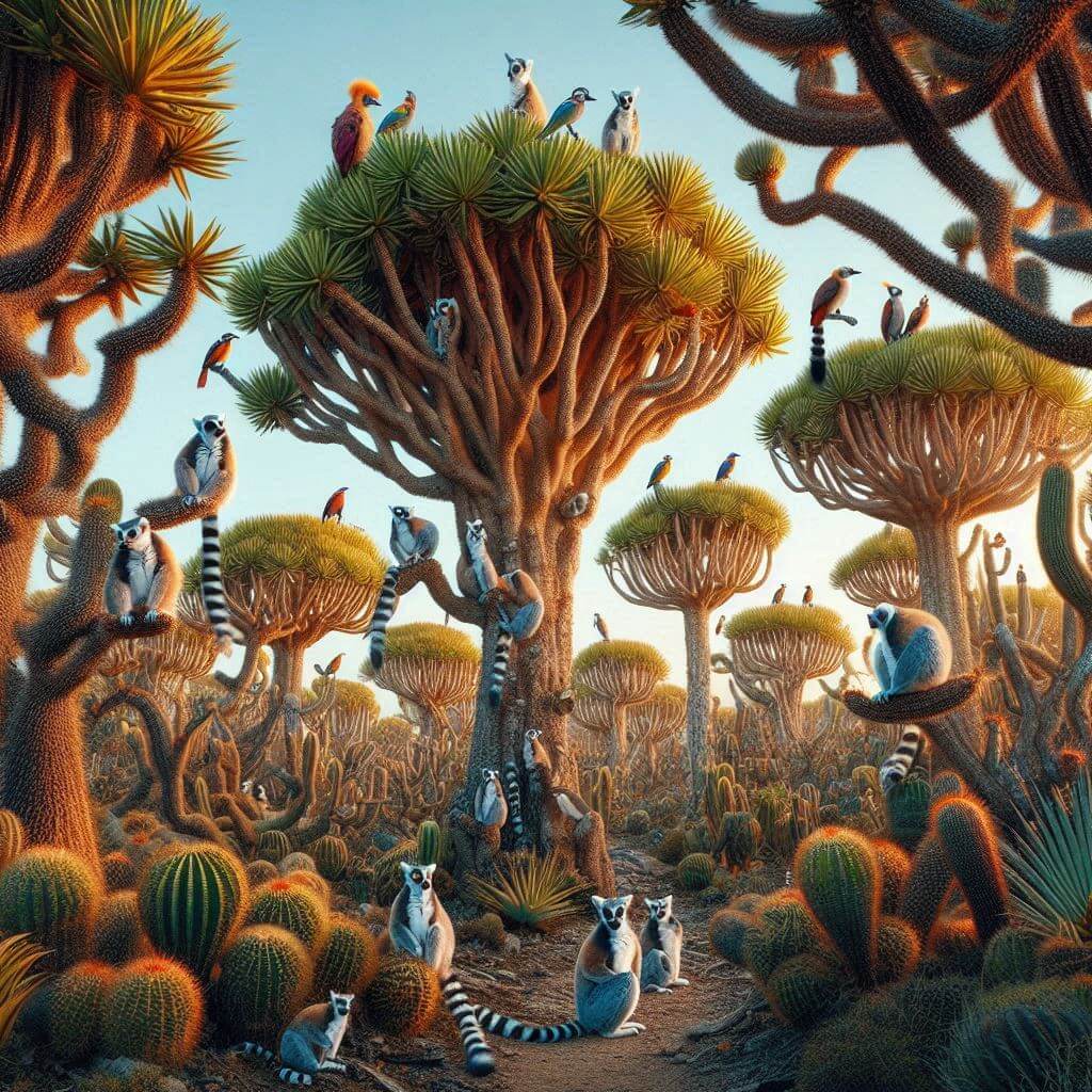 The Spiny Forest Of Madagascar